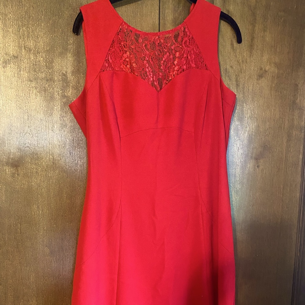 Red Formal/ Semi-formal Dress/ knee length